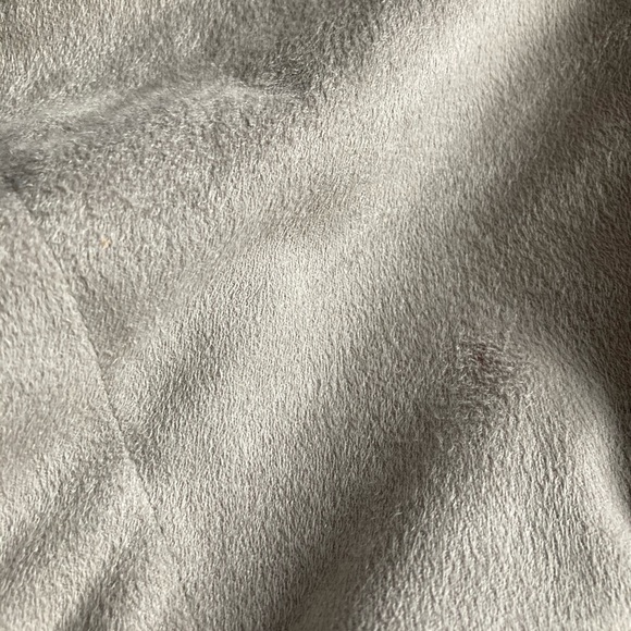 Romeo Juliet Drape Collar Faux Suede Blush Jacket - Picture 6 of 9